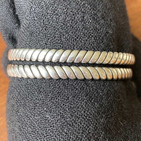 Jewelry - Silver Twisted Cuff Bracelet